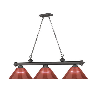 Annaleisa 3-Light Linear Pendant