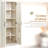 63" 2-Door Kitchen Pantry, Freestanding Storage Cabinet With 5-Tier Shelving And 2 Adjustable Shelves-243151408