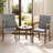 Mid-Century Modern Dining Chairs Set of 4 Upholstered Accent Chairs Armchairs-2079382041