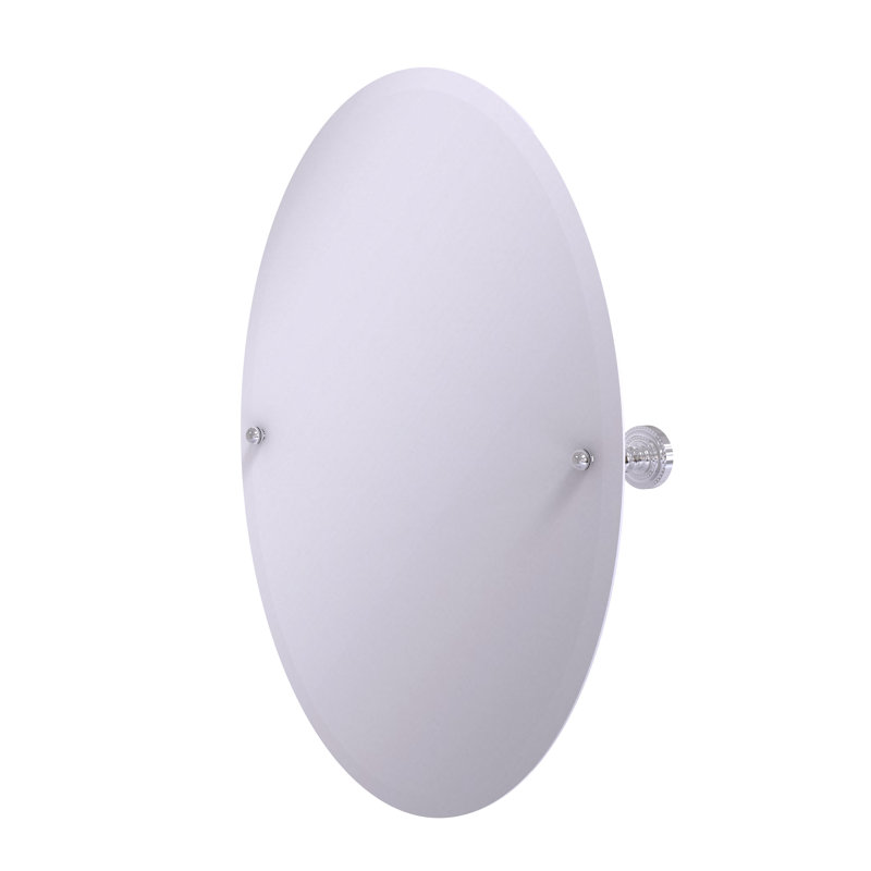 Marchmont Metal Wall Mirror, Polished Chrome