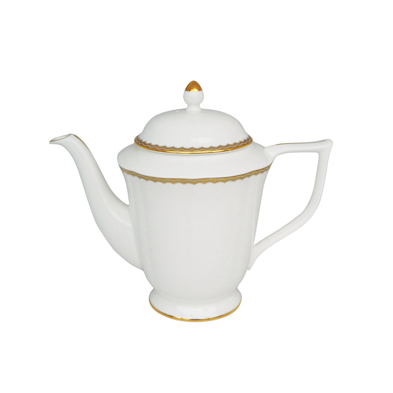 Cafetière en porcelaine tendre