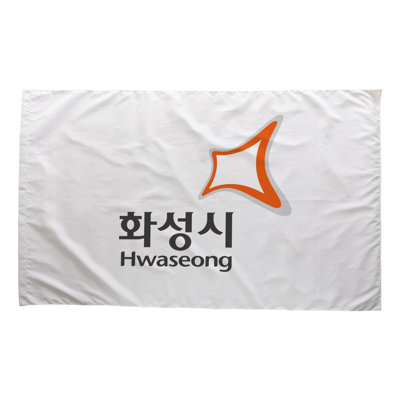 Drapeau de la ville de Hwaseong — Drapeau extérieur