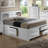 Champetre Bookcase Storage Bed-266042364-266042306