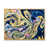 Toile avec cadre flottant brun