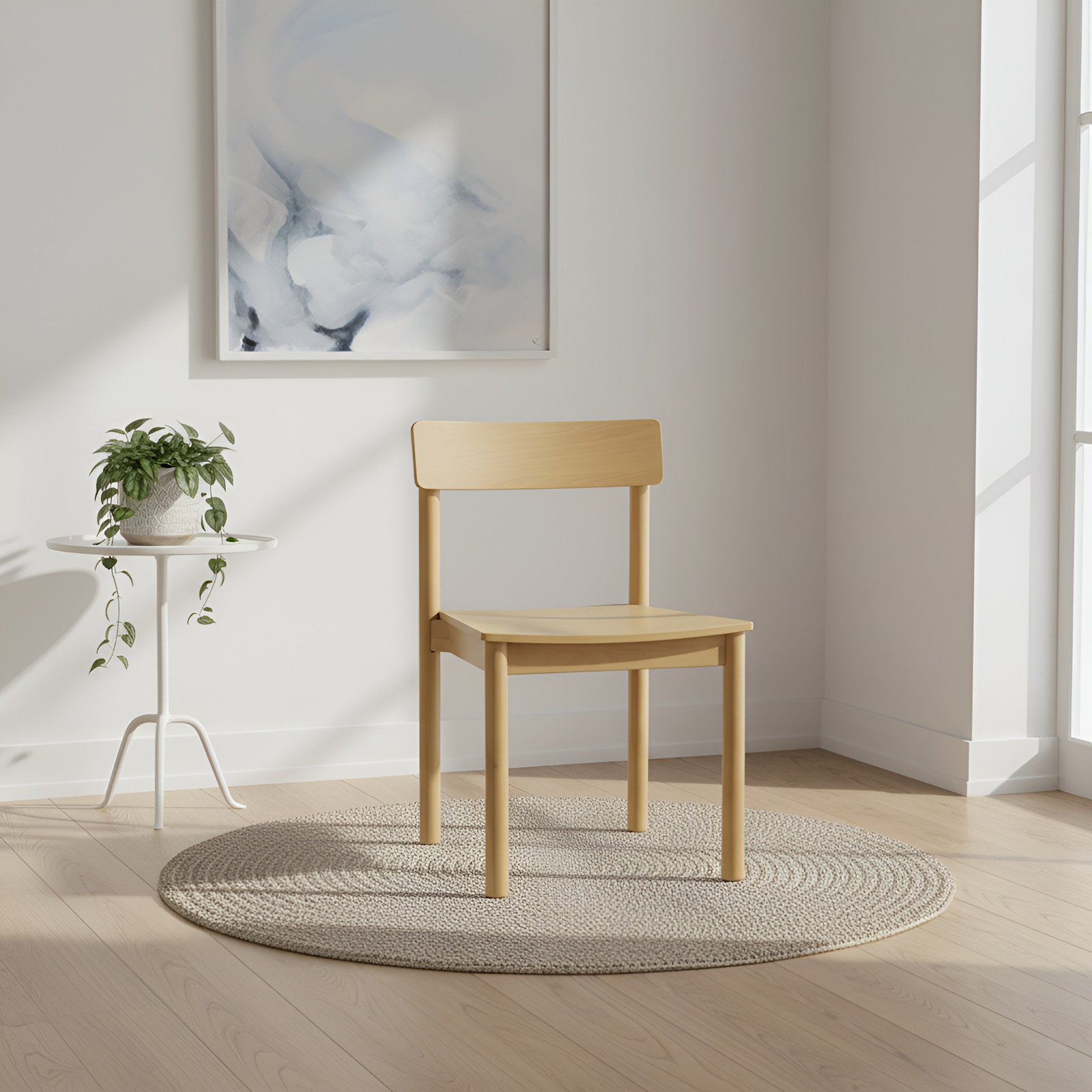 Baker Solid Wood Dining Chair (Set of 2)