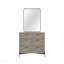 Commode 6 tiroirs - Taupe
