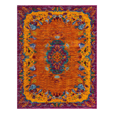 Tapis orange Calypso Orange_Unique Loom