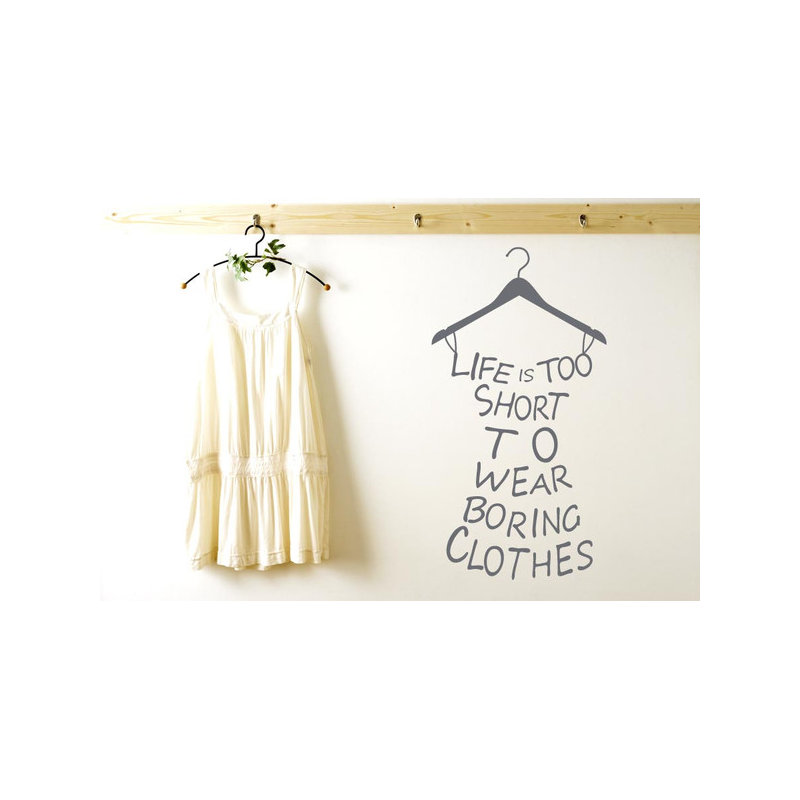 Wall Decal, Large, Grey