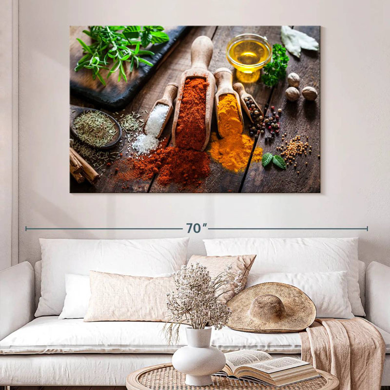 Yarlin Healthy Spices And Herbs, 34" H x 51" W