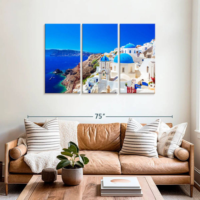 Sebbie Scenic Oia, H 36 po x l 57 po