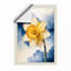 Solitary Daffodil Botanical - Framed Print-172019361-172019362