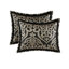 Édredon très grand, motif texturé, coussins décoratifs avec, et utilisation toute l'année, douces coussins brodés, rembourrage, lavable à la machine, infroissable-118768642