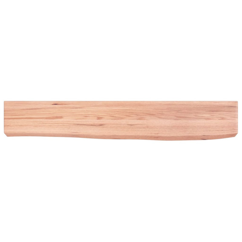 Clintonpark Oak Solid Wood Floating Shelf, 6 cm H x 60 cm W x 10 cm D