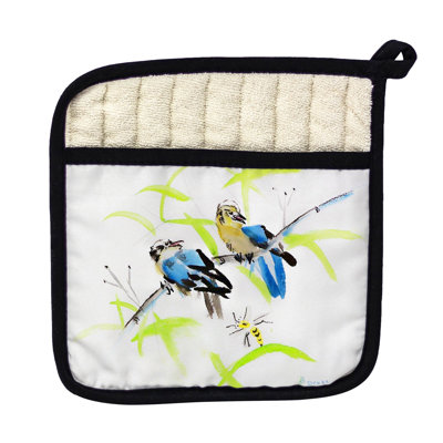 Cuisinier poignée oiseaux et abeilles betsy drake interiors iii
