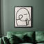 Face It I, toile encadrée de qualité supérieure - prête à être accrochée-2090568935-2090568932