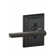 Latitude Lever with Addison Trim Non-Turning Lock