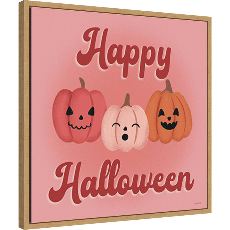 Impression sur toile encadrée Hometown Halloween XV par Softshell Studio, H 22 po x l 22 po
