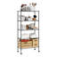 Glenward 76.2 cm W Stainless Steel Adjustable Height Storage Rack-92513944-92513945