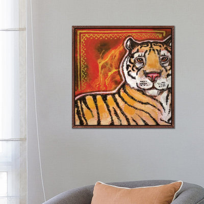 Tiger by Lynnette Shelley - Painting on Canvas