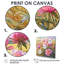 Pivoines par le champ d'or II - pivoines, art mural large-2102148760-2102148761-2102148766
