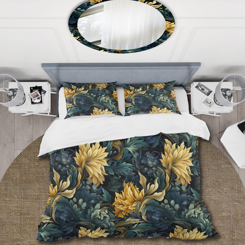 Ensemble de housse de couette Osana, Housse de couette simple + 1 taie décorative stan