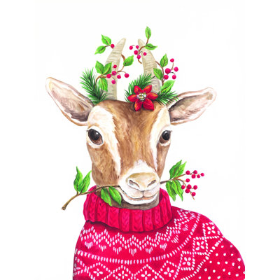 " Christmas Goat " by Diane Kater
