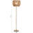 Everleigh 58.25'' Brass Traditional Floor Lamp
