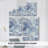Blue Nautilus Patterns I -Gallery Wrapped Cavas-108828218