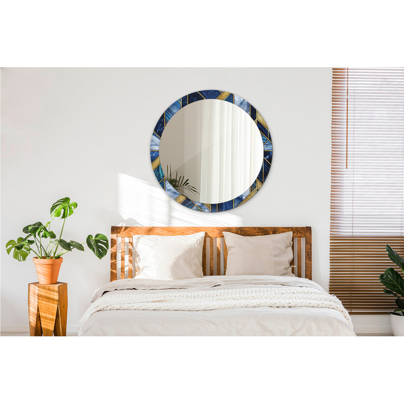 Huldar Glass Flat Wall Mirror