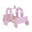 Lit de transport de lit simple en bois avec couronne et lit plateforme avec escalier-71177013