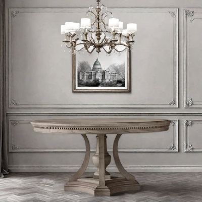 Vintage Ash Round Table: Safe & Stylish?