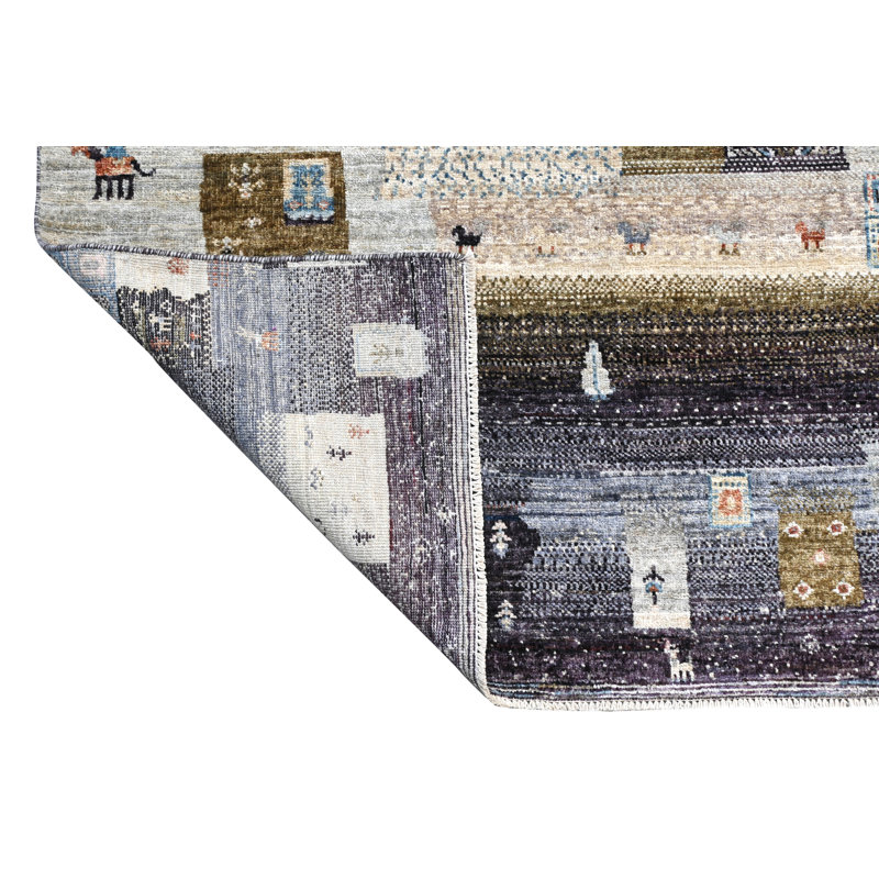 Aryana Wool Patchwork Area Rug