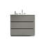 Meuble de salle de bain gris 36 po - Silencieux, maximise la texture lisse du meuble-lavabo, espace supplémentaire, silencieux-1826558106-1826558117