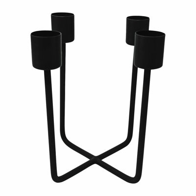 Kerzenleuchter Quattra aus Eisen