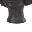 Figurine de femme en résine avec une large ouverture et des accents papillon