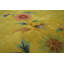 Antique Open Solid Yellow Color Chinese Art Deco Rug