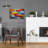 'Raining Umbrellas' by Epic Portfolio, Acrylic Glass Wall Art-1067141954