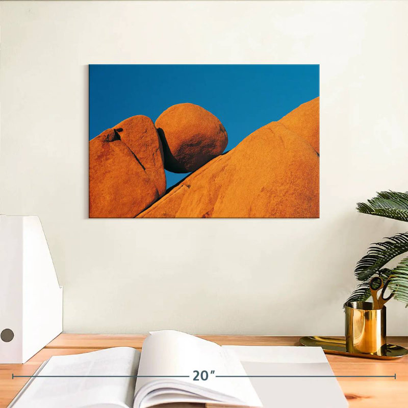 Joshua Tree Rock Formation, H 8 po x l 12 po