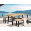 Tinna Solid Wood Acacia Outdoor Bench-38420886