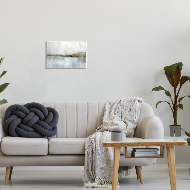 «Cloudy Abstract Landscape Scene» par Nan, H 10 po x l 15 po x P 0,5 po