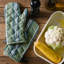 SZEPVIZ STRIPE Oven mitt and Pot holder Set