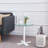 Katsura 18.89'' Glass Top Console Table-1015356795-1015356794