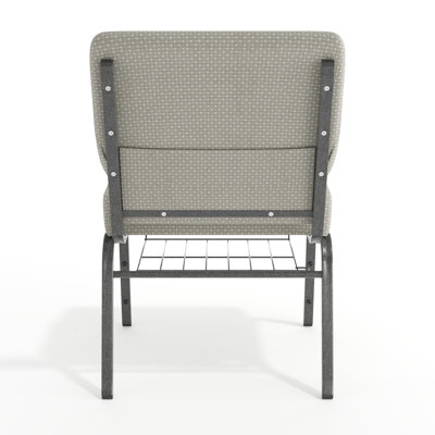 Mikolaj 21.25''W Church Chair with Book Rack