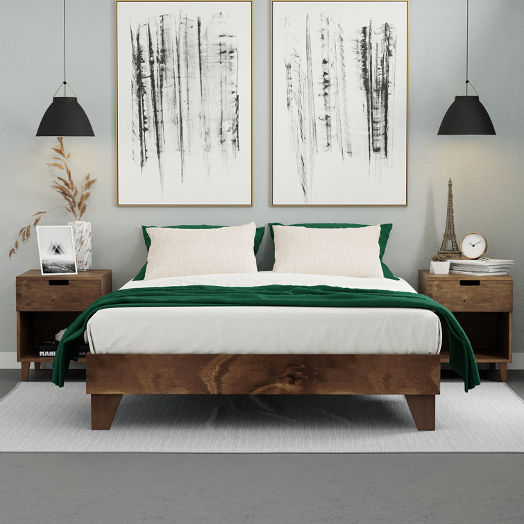 CAPRI Solid wood double bed By Arvestyle