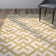 Arneshia Geometric Beige/Green Area Indoor/Outdoor Area Rug