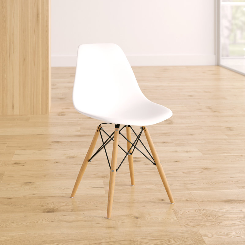 Chaise d'appoint Chu, Blanc