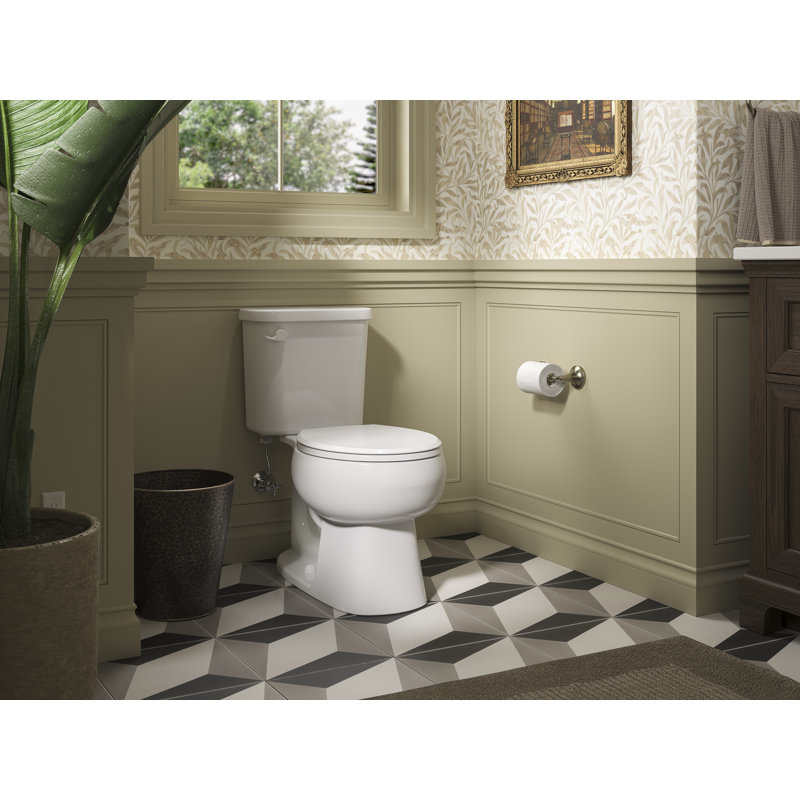 Sentra Quiet-Close Round-Front Toilet Seat