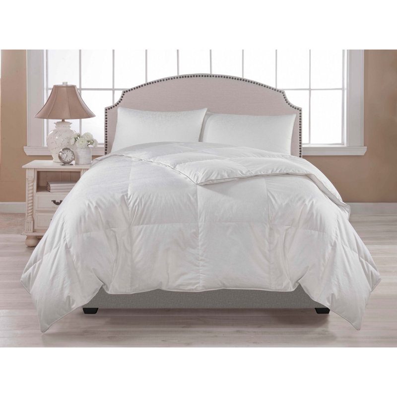 Édredon en mélange de duvet et jacquard Édredon simple en mélange de duvet et jacquard, Double / Grand