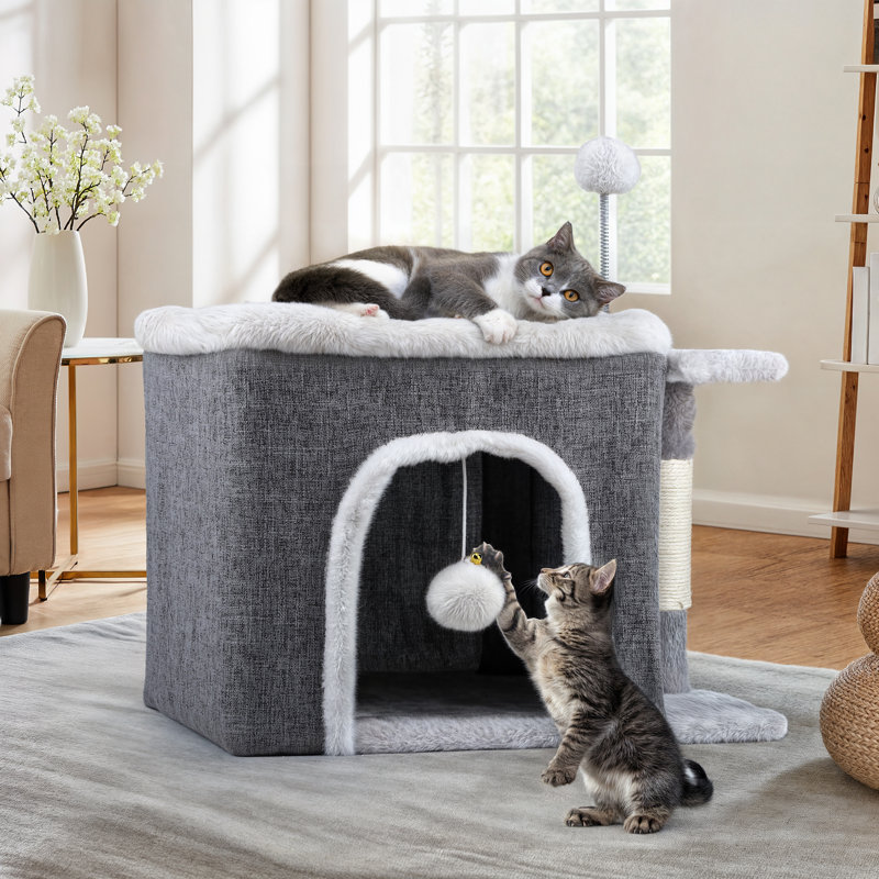 Velvet Nest Pet Bed