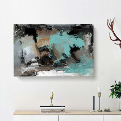 Abstract Art Painting Vol.280 - Wrapped Canvas Painting